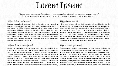 Lorem Ipsum